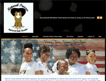 Tablet Screenshot of naturaltressesnaturalhairstudio.com